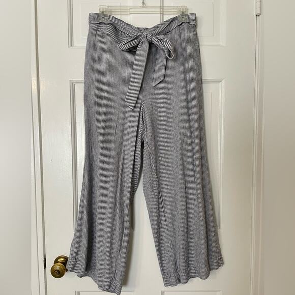 LOFT Wide Leg Linen Pants - Picture 1 of 5